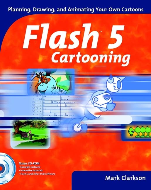 Product Image: Flash 5 Cartooning, w. CD-ROM
