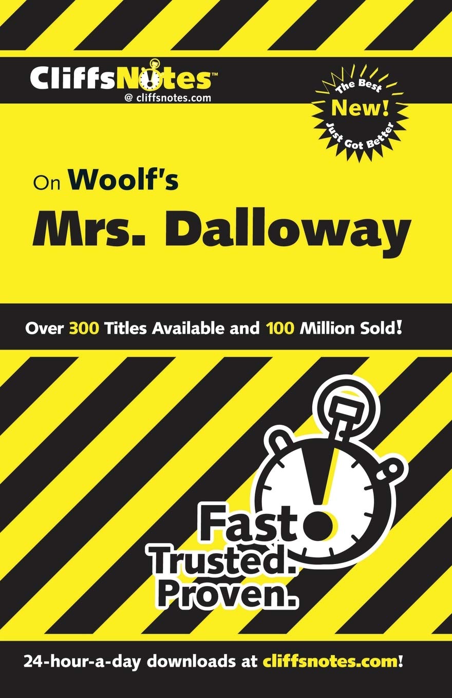 CliffsNotes on Woolf's Mrs. Dalloway (CliffsNotes on Literature) book