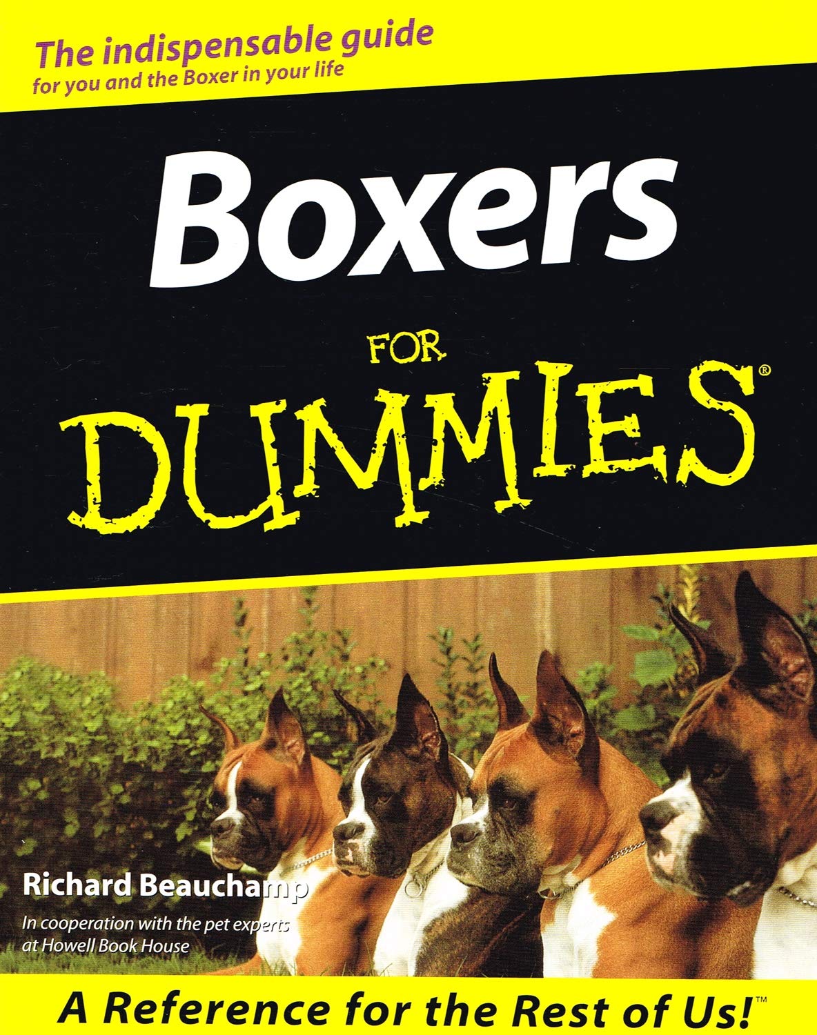 Boxers for Dummies (For Dummies Series) Books about Pets