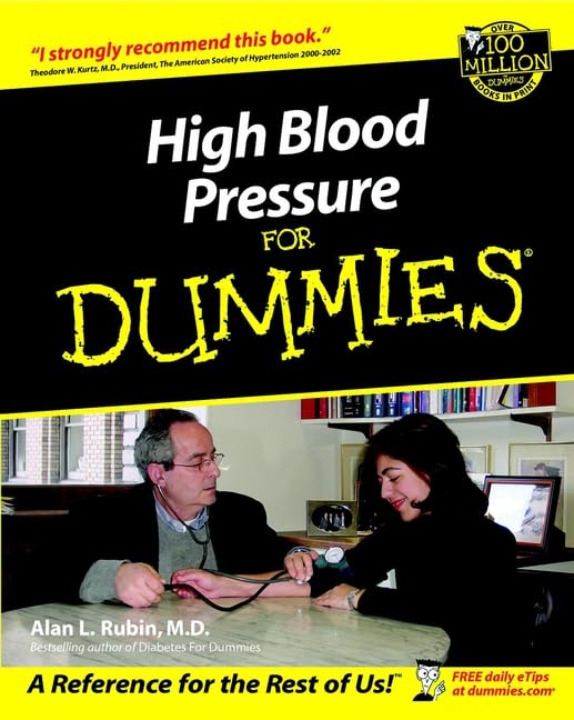 High Blood Pressure for Dummies Medicine Books