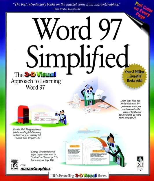 Microsoft Word 97 Simplified Computer Science