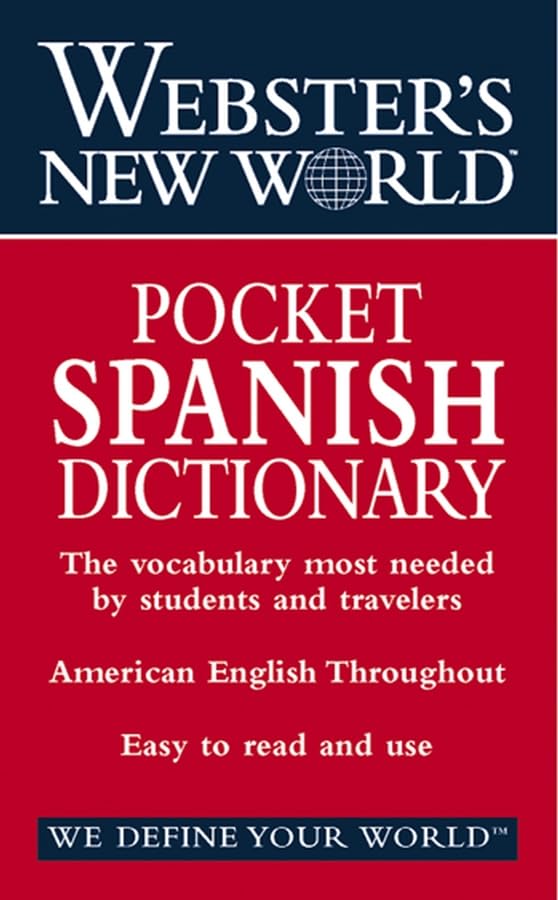 Webster's New World Pocket Spanish Dictionary Foreign Languages ​​& Dictionaries