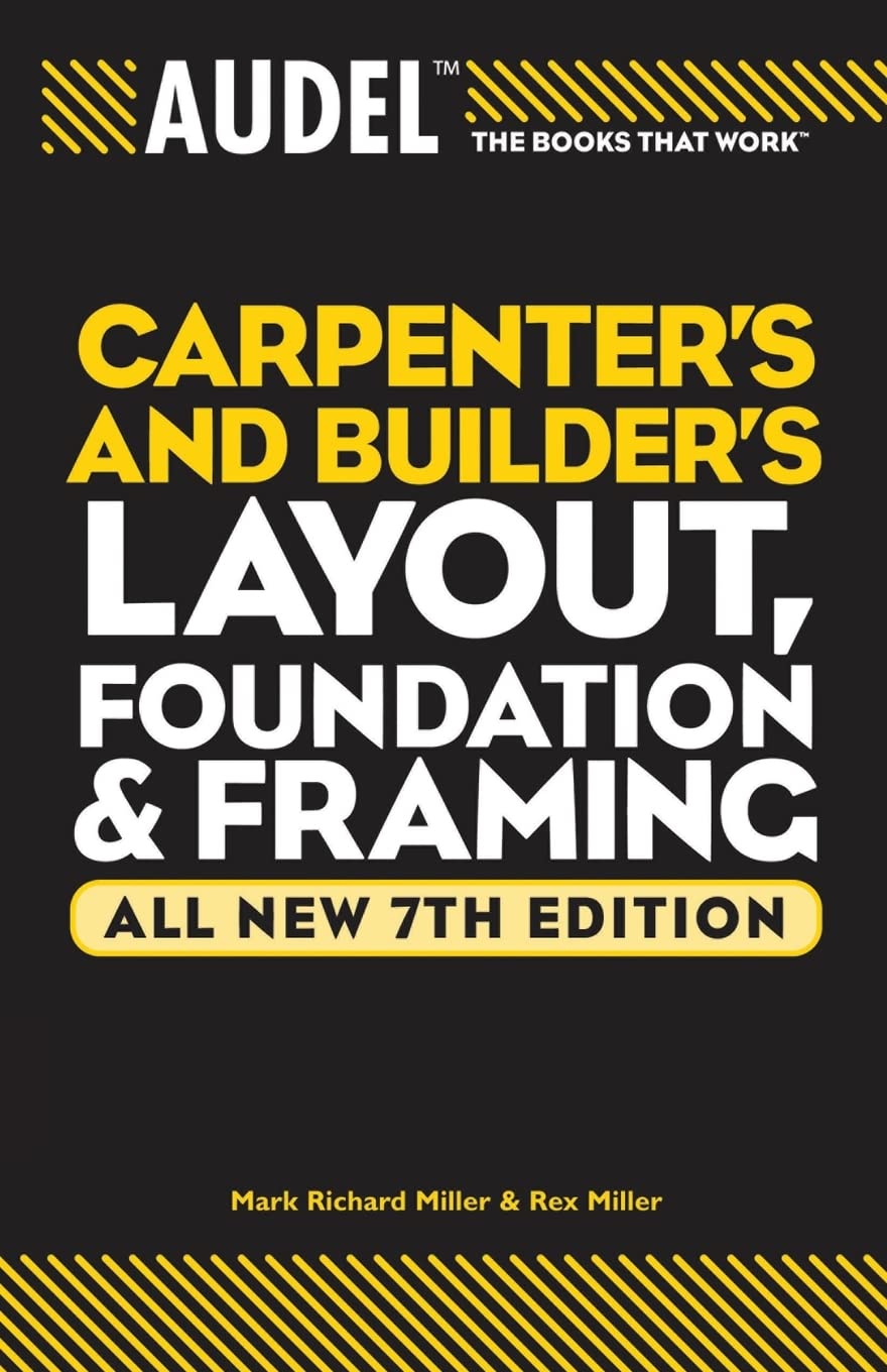 Product Image: Audel Carpenter's and Builder's Layout, Foundation & Framing