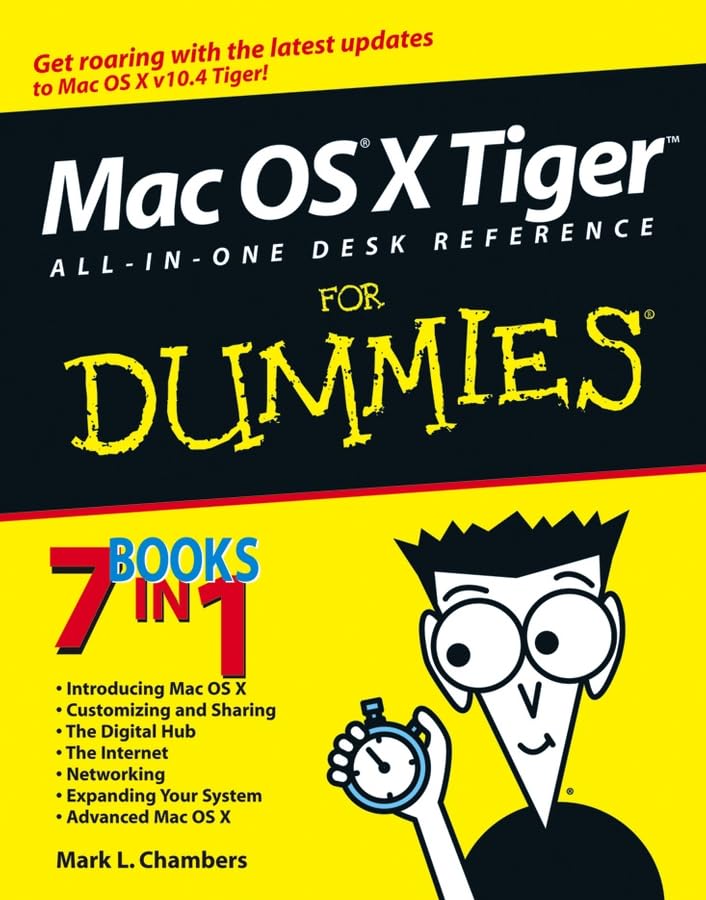 Product Image: Mac OS X Tiger All-in-One Desk Reference For Dummies