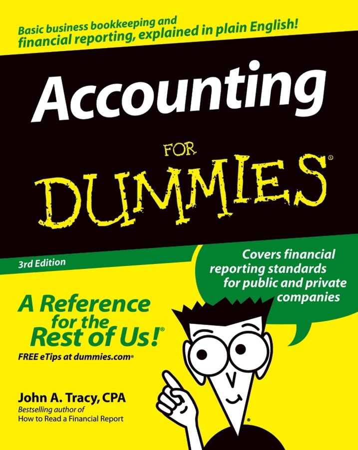 Accounting For Dummies Business, Finance & Career