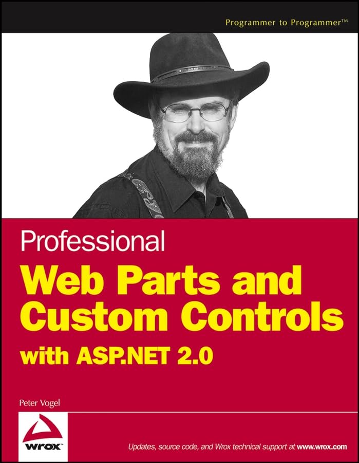 Product Image: Professional Web Parts and Custom Controls with ASP.NET 2.0