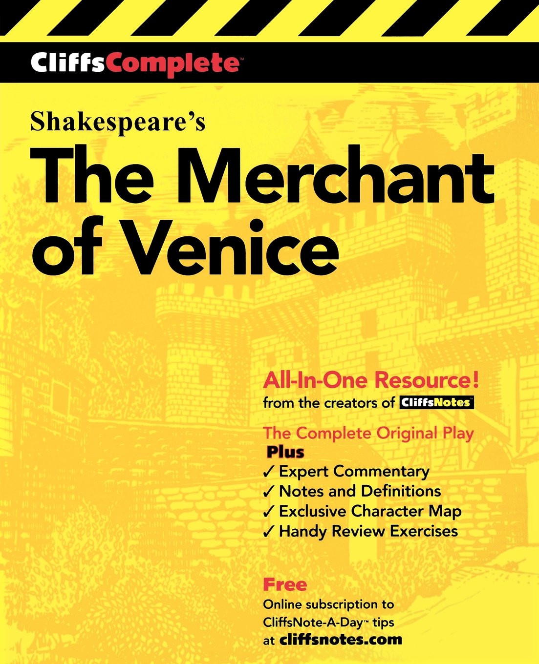 Cliffscomplete Merchant of Venice Drama