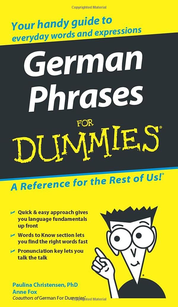 German Phrases for Dummies Social Sciences Books