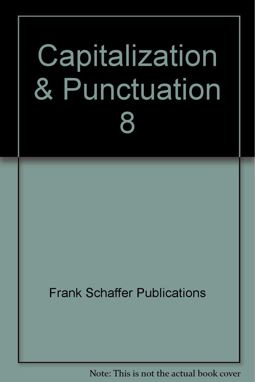Capitalization & Punctuation 8 Books