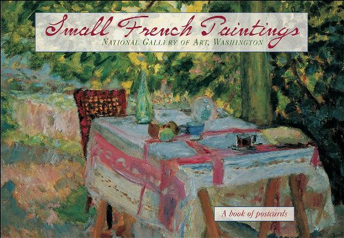 Small French Paintings Book of Postcards Aa180 book
