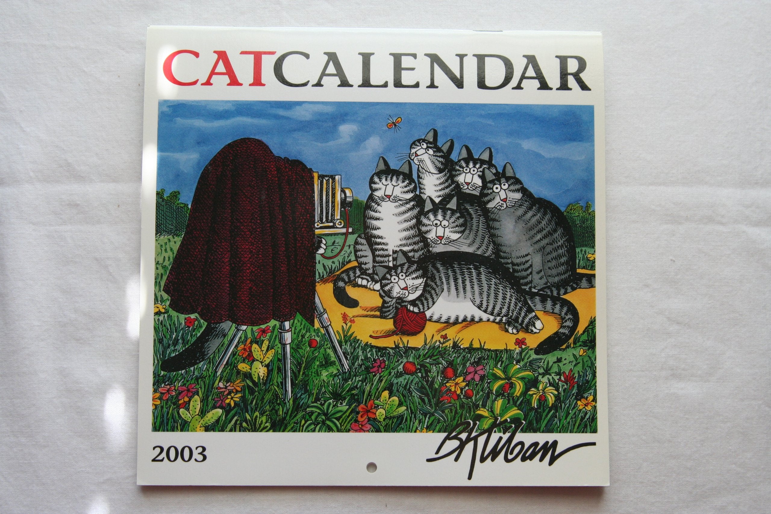 Catcalendar 2003 Calendar Books