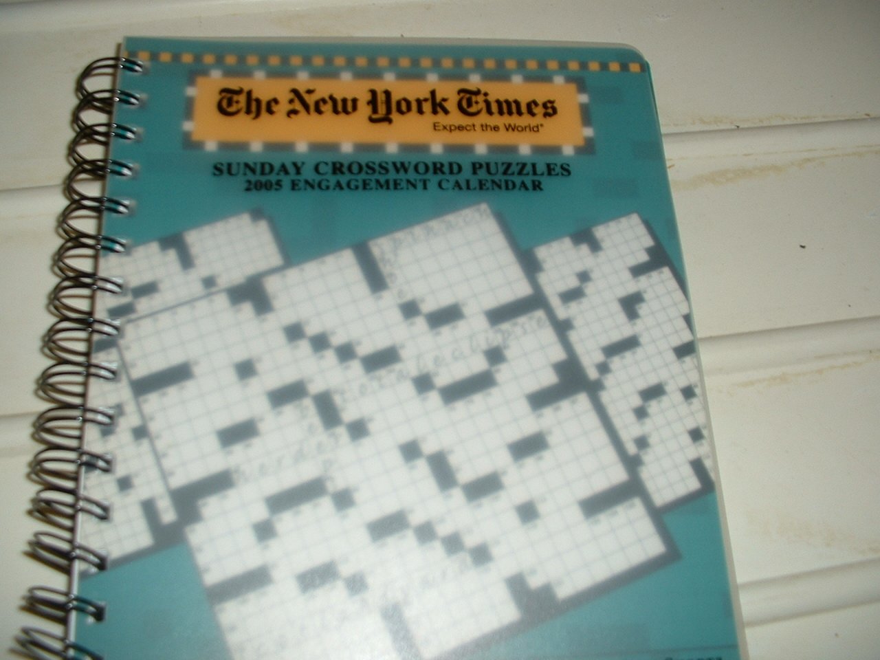 The New York Times Sunday Crossword Puzzles 2005 Calendar Leisure & Fun