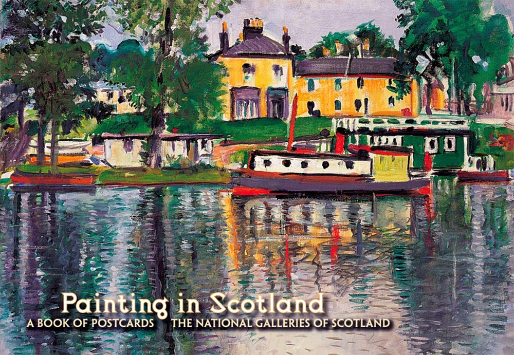 Painting in Scotland Book of Postcards Books
