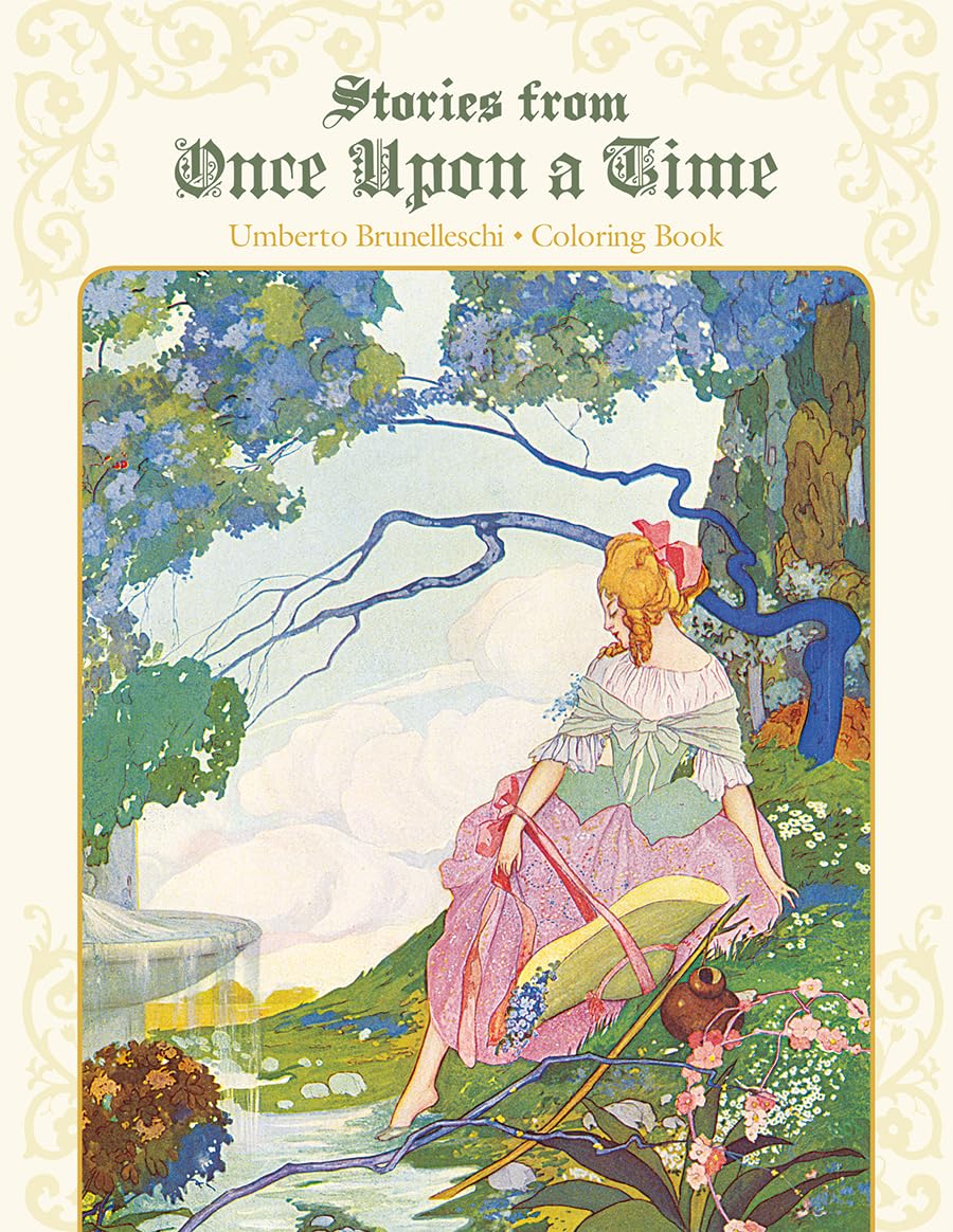 Umberto Brunelleschi: Stories from Once Upon a Time Coloring Book Business, Finance & Career