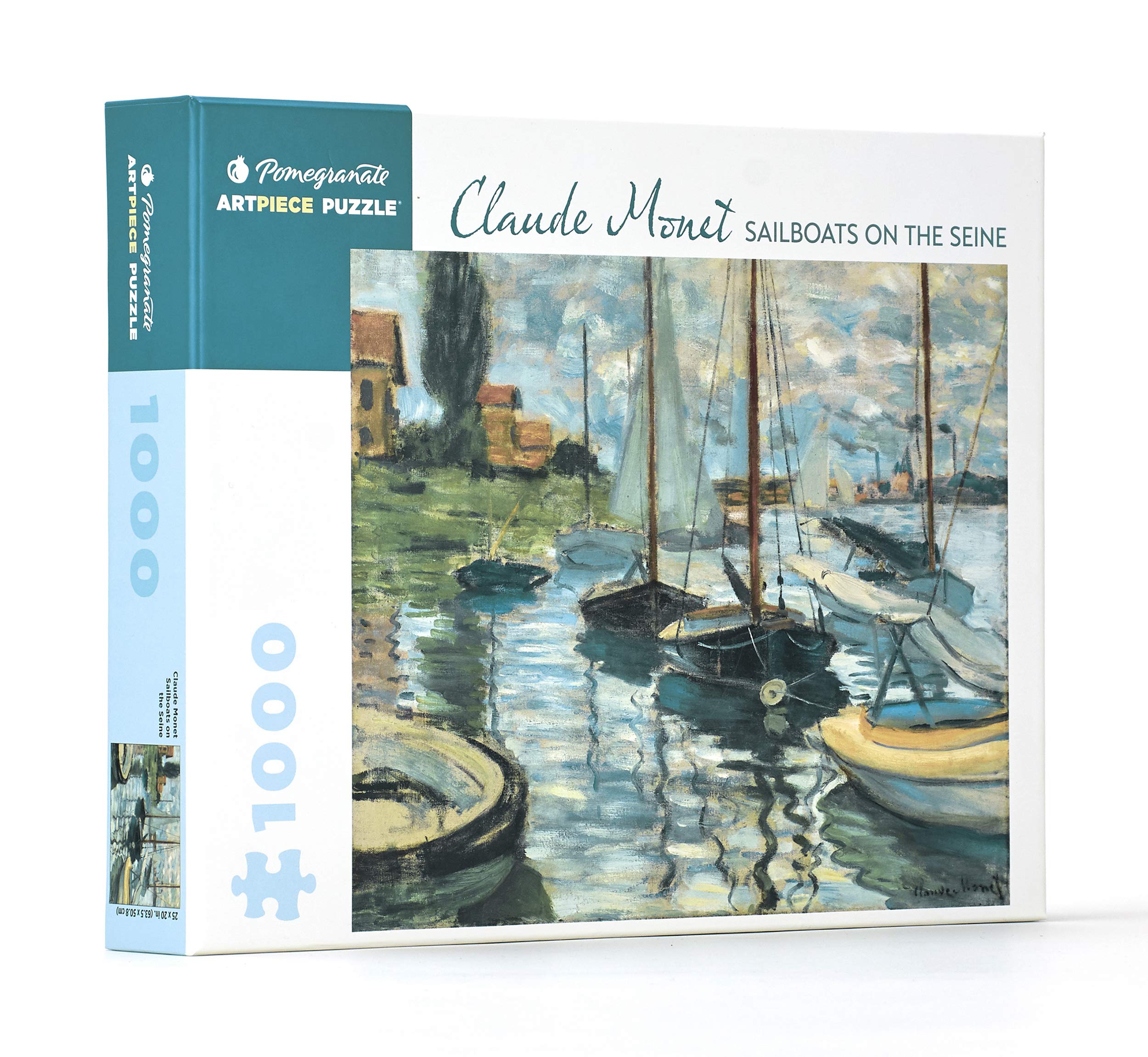Puz Monet/Sailboats on Seine Books