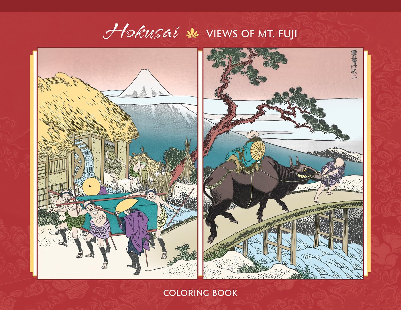 Hokusai 100 Views of Mt Fuji Adult Colouring Book Business, Finance & Career