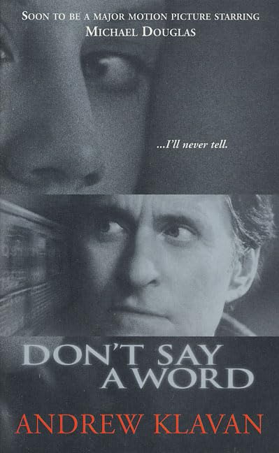 Don't Say a Word, Film Tie-in Crime & Thrillers