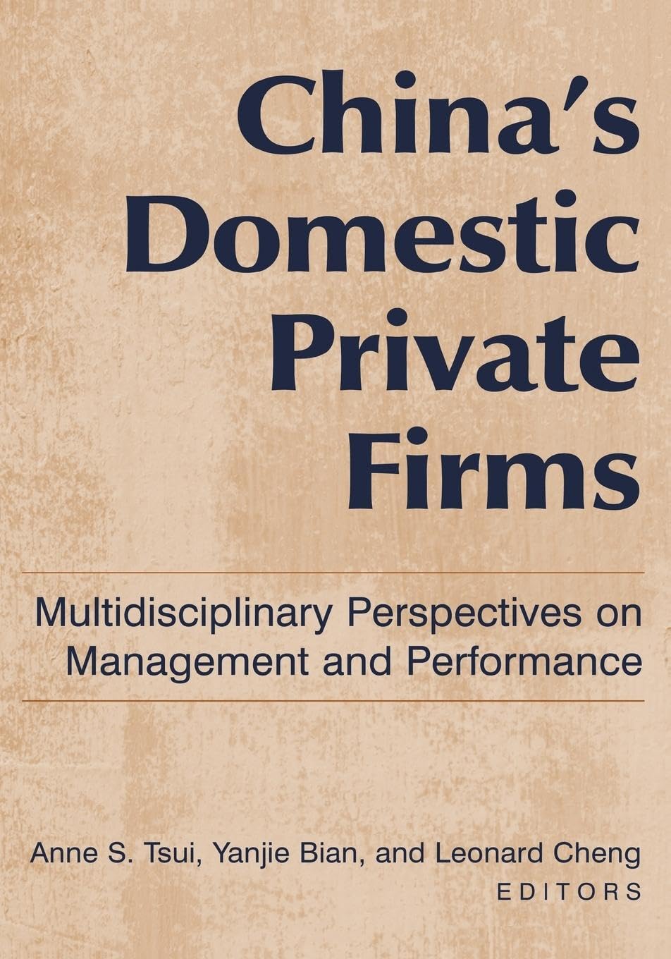 China's Domestic Private Firms Business, Finance & Career