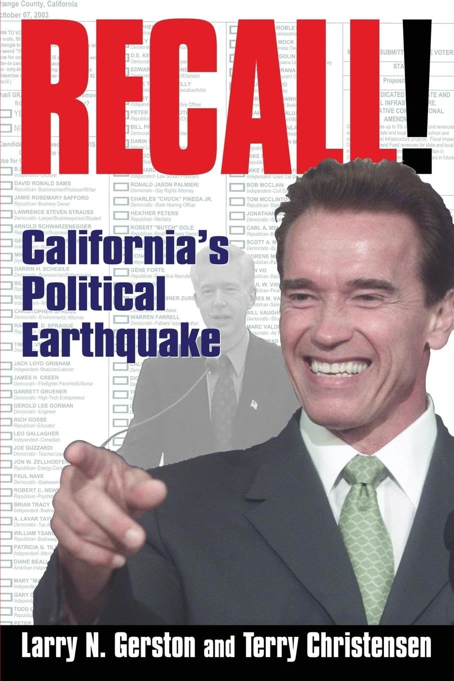 Recall!: California's Political Earthquake Social Sciences