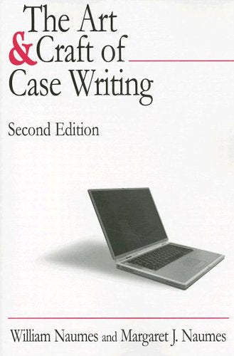 Art And Craft of Case Writing Natural Sciences
