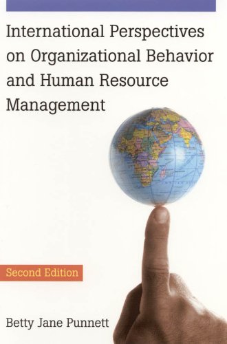 International Perspectives on Organizational Behavior and Human Resource Management book