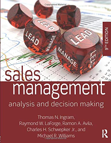 Sales Management: Analysis and Decision Making Business, Finance & Career