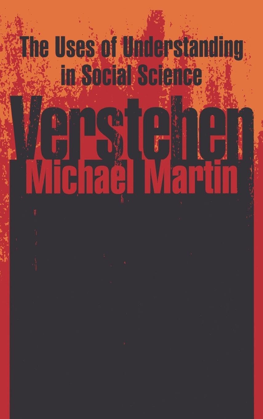 Verstehen Philosophy Books