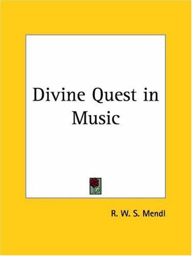 Divine Quest in Music 1957 Arts & Music