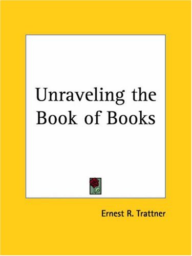 Unraveling the Book of Books 1929 Religion & Esotericism