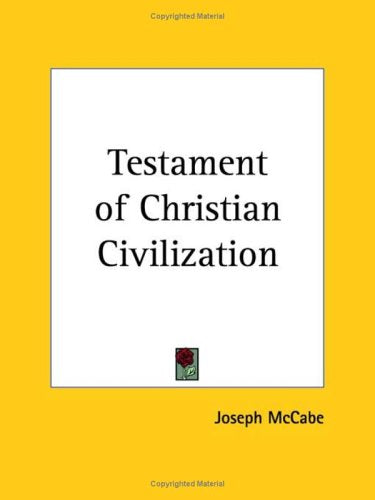 Testament of Christian Civilization 1946 Religion & Esotericism