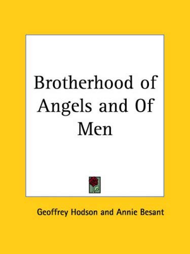 The Brotherhood Of Angels And Of Men Religion & Esotericism