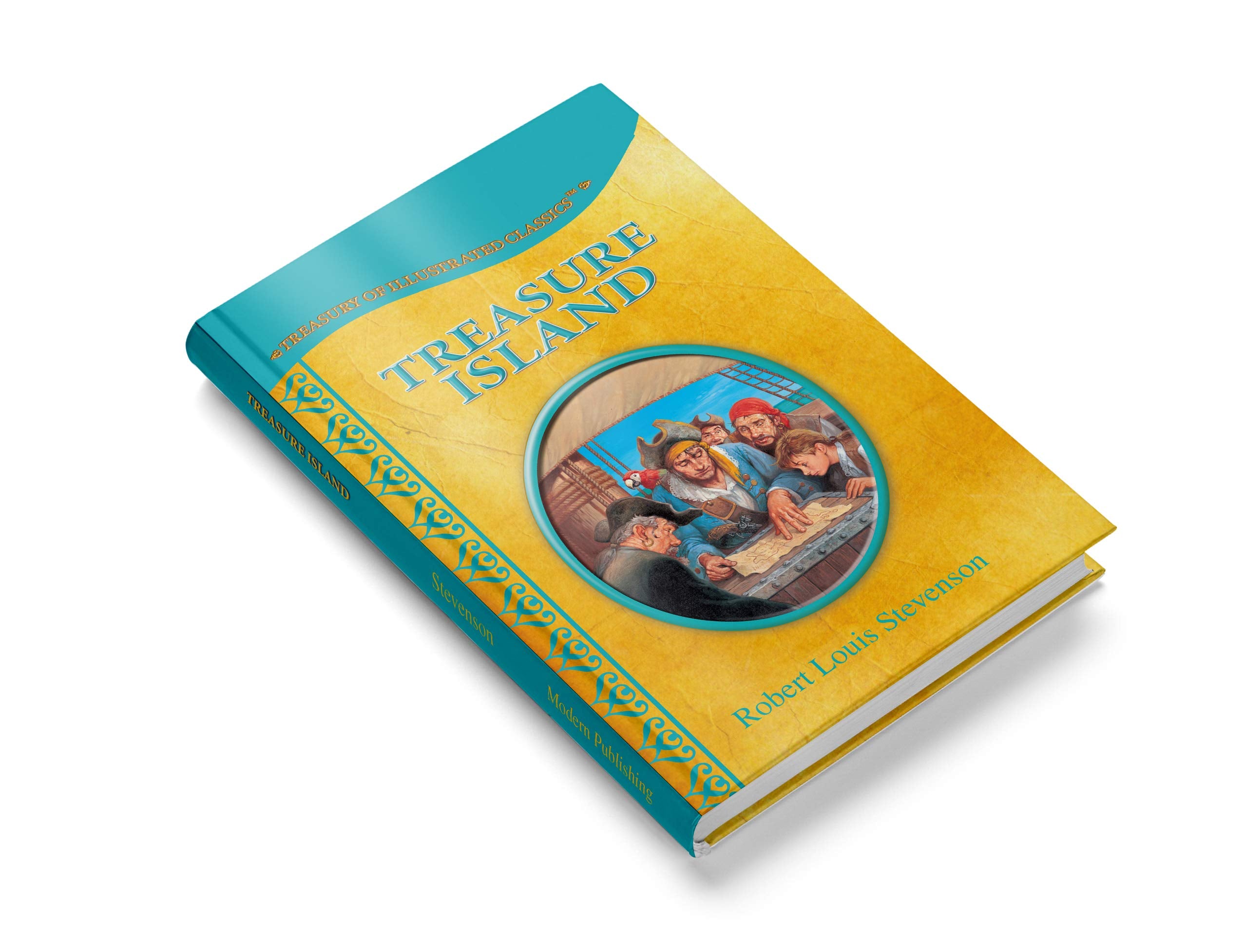 Treasure Island-Treasury of Illustrated Classics Storybook Collection Books