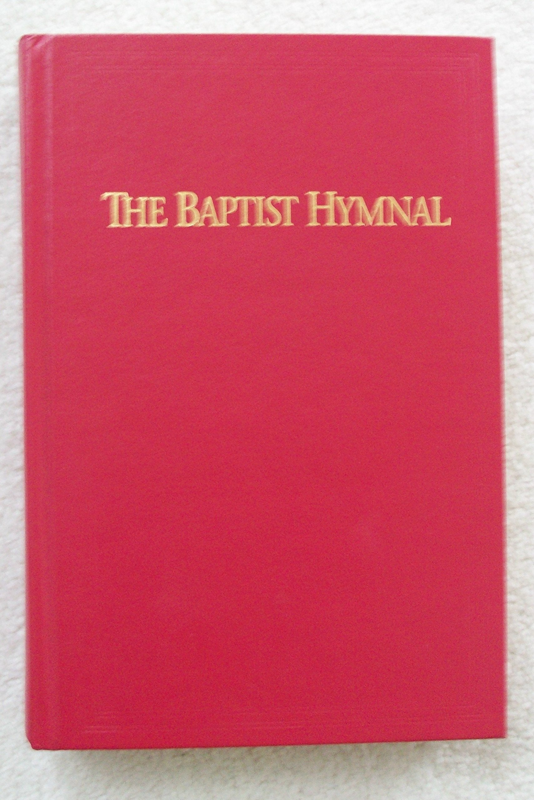 Baptist Hymnal 1991 Scarlet Red book