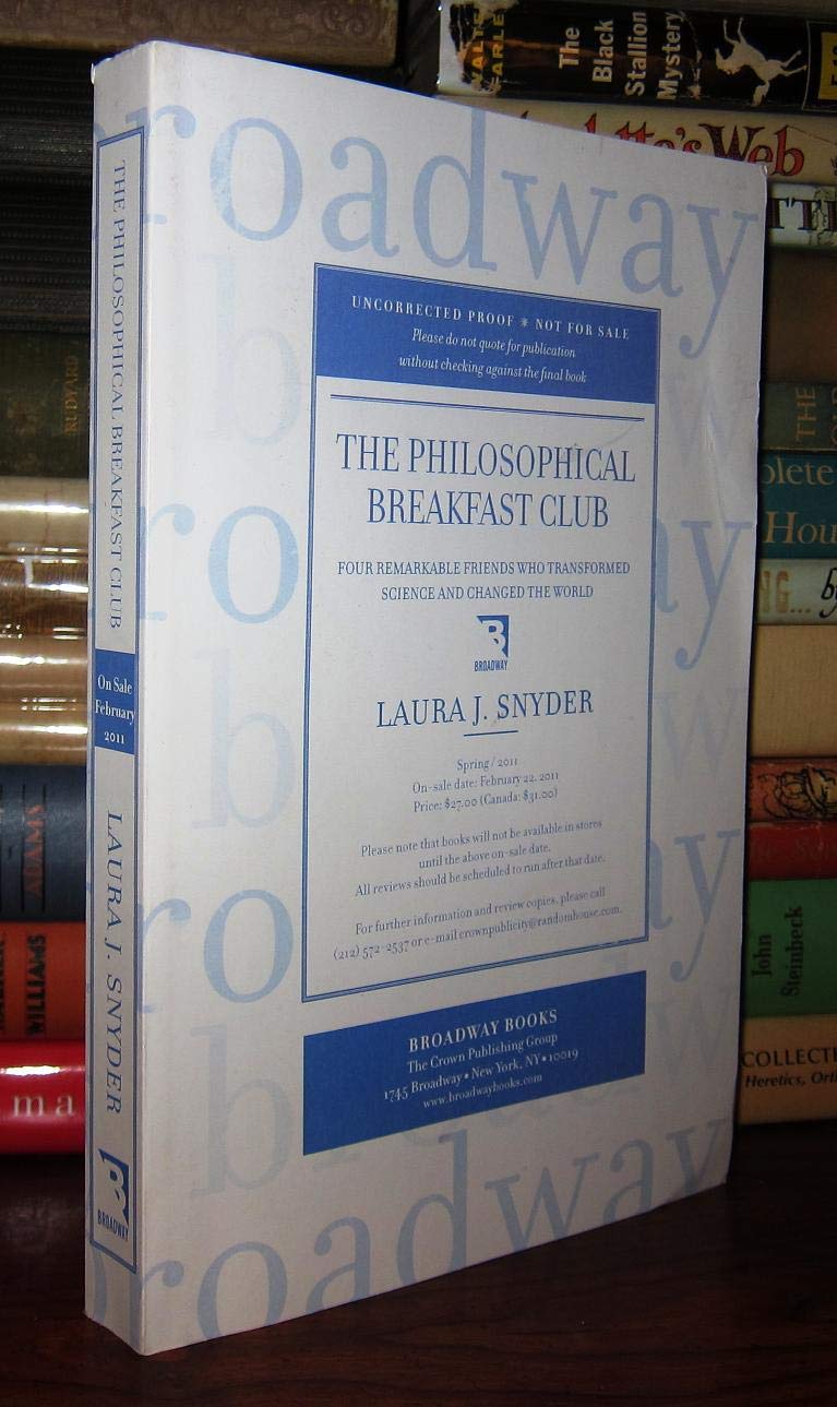 The Philosophical Breakfast Club: Four Remarkable Friends Who Transformed Science and Changed the World Contemporary literature