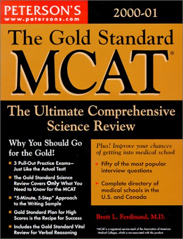 The Peterson's Gold Standard Mcat Medicine