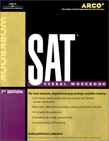 Arco Sat Verbal Workbook (PETERSON'S VERBAL EXERCISES FOR THE SAT) Media & Communication