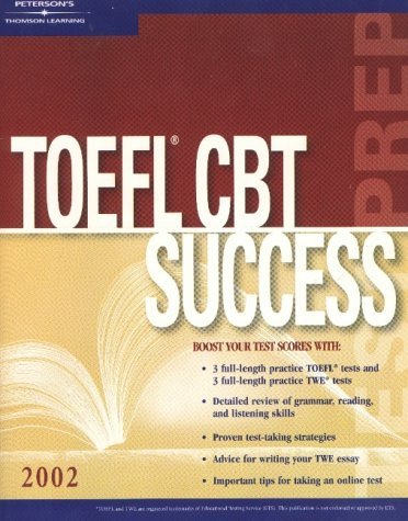 Peterson's Toefl Cbt Success 2002 book