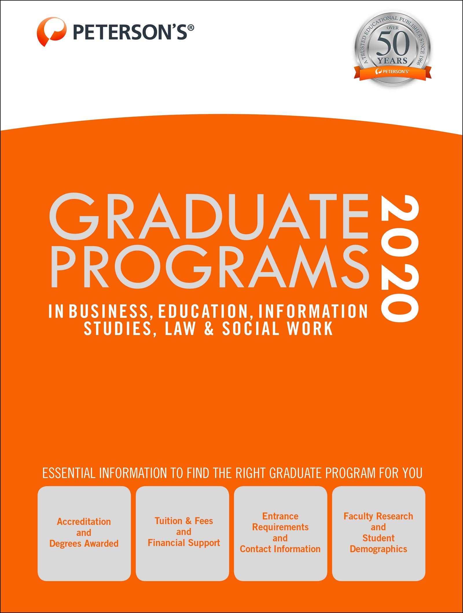 Graduate Programs in Business, Education, Information Studies, Law & Social Work 2020 Education & Training