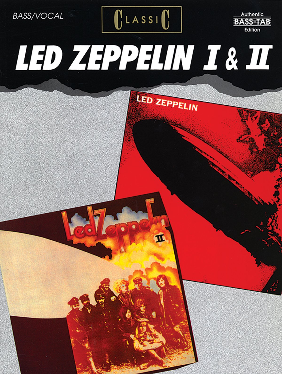 Classic Led Zeppelin I & II: Authentic Bass Tab (Authentic Bass-tab Editions) Sheet Music
