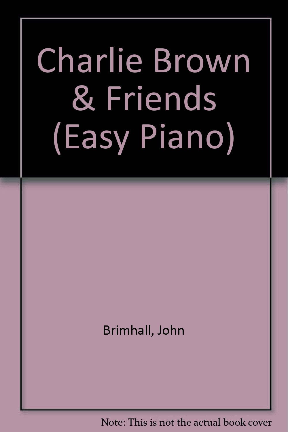 Charlie Brown & Friends (Easy Piano) Books