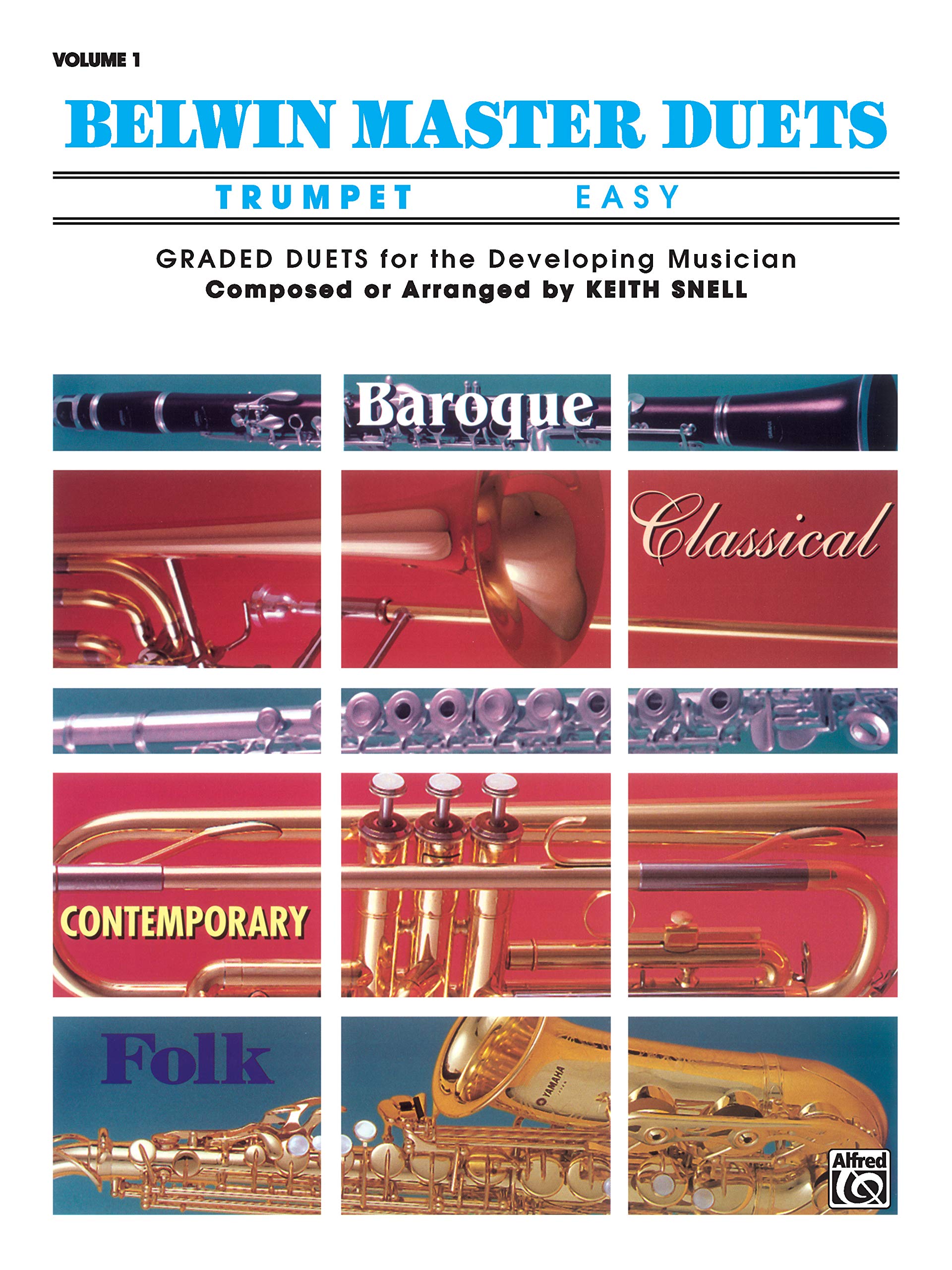 Belwin Master Duets Trumpet: Easy: Graded Duets for the Developing Muscian (1) Sheet Music