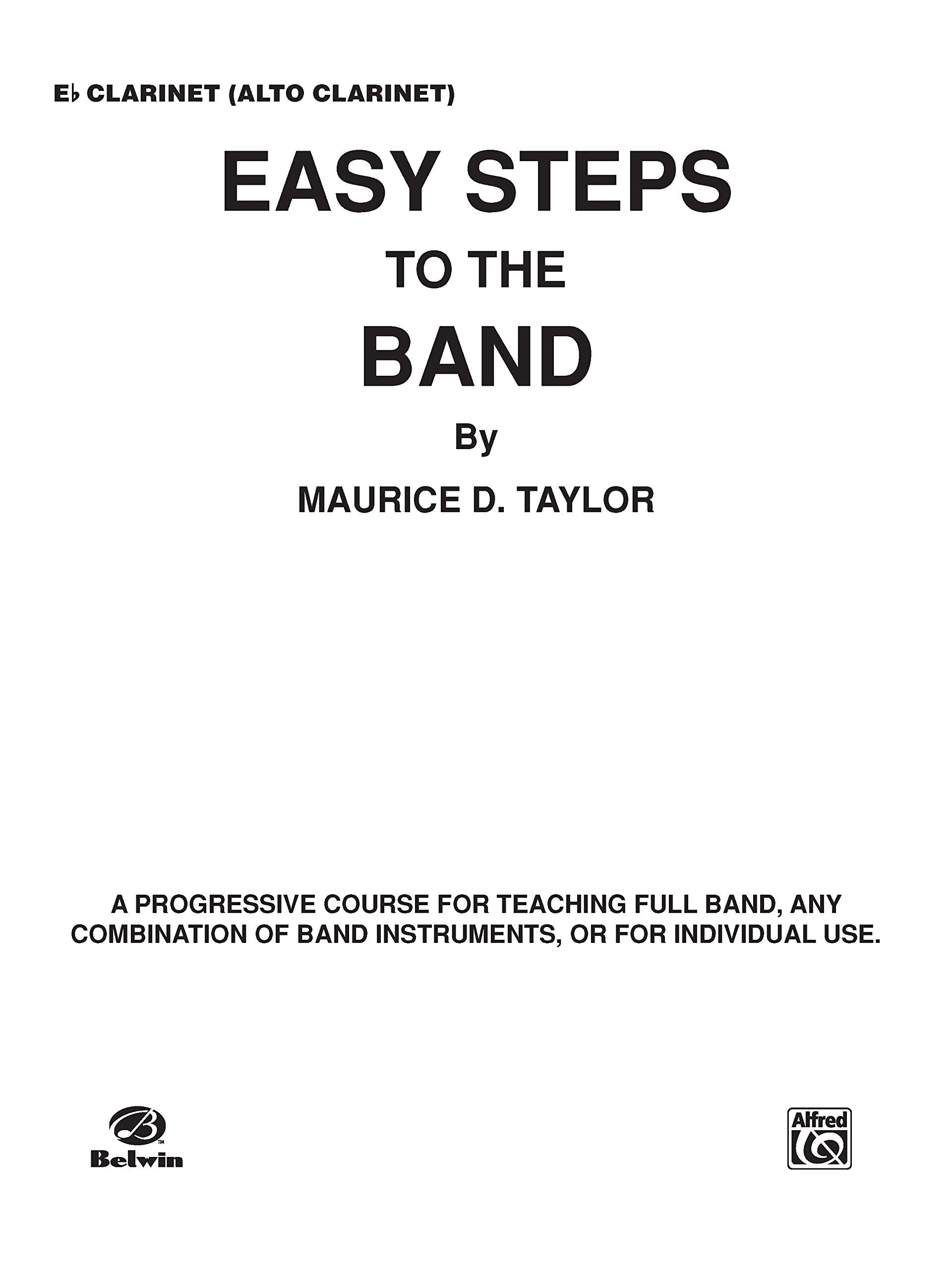 Easy Steps to the Band: E-Flat Clarinet & Alto Clarinet Social Sciences