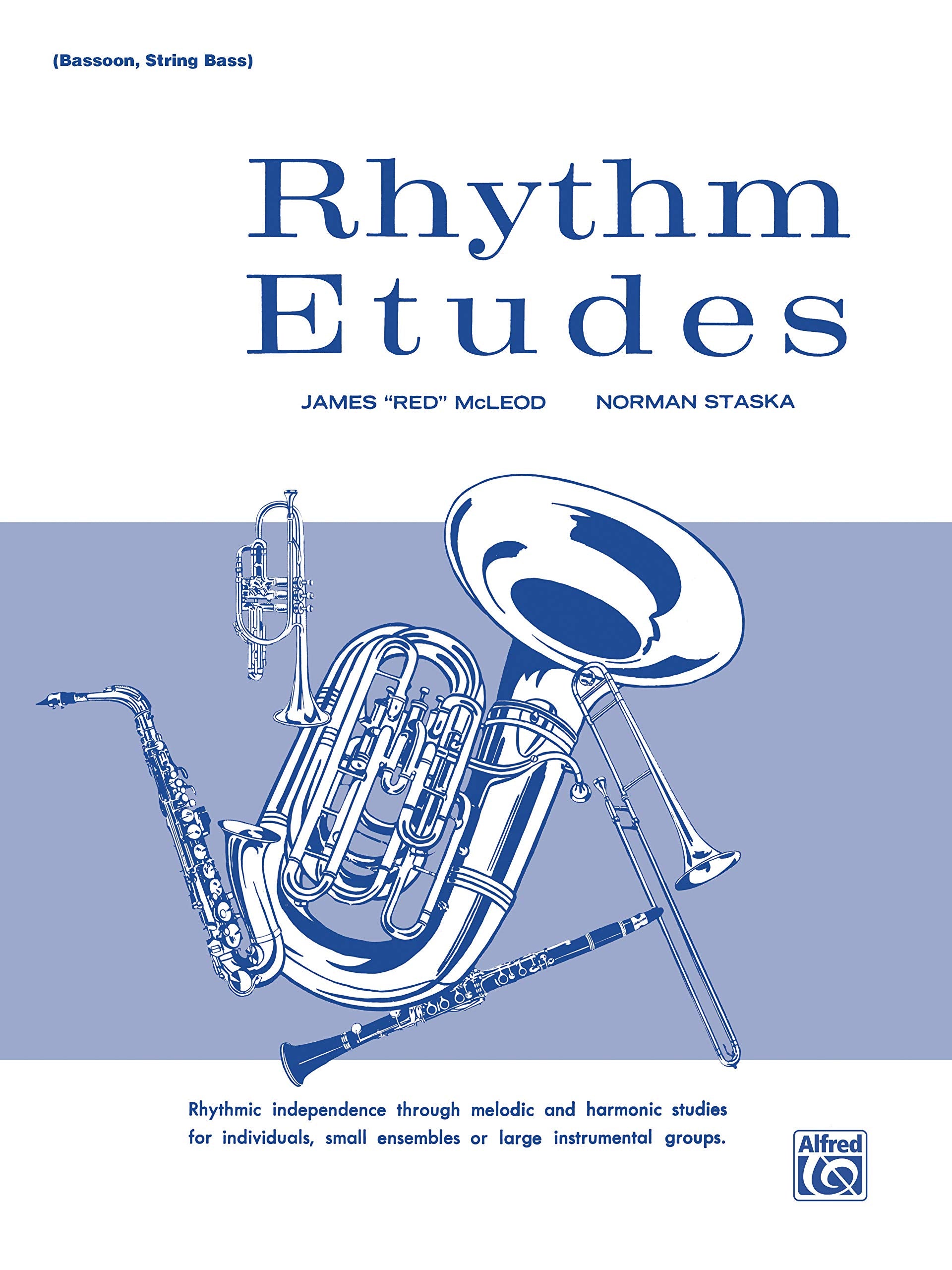 Rhythm Etudes: Baritone B.C. (Bassoon, String Bass): Band Supplement Social Sciences