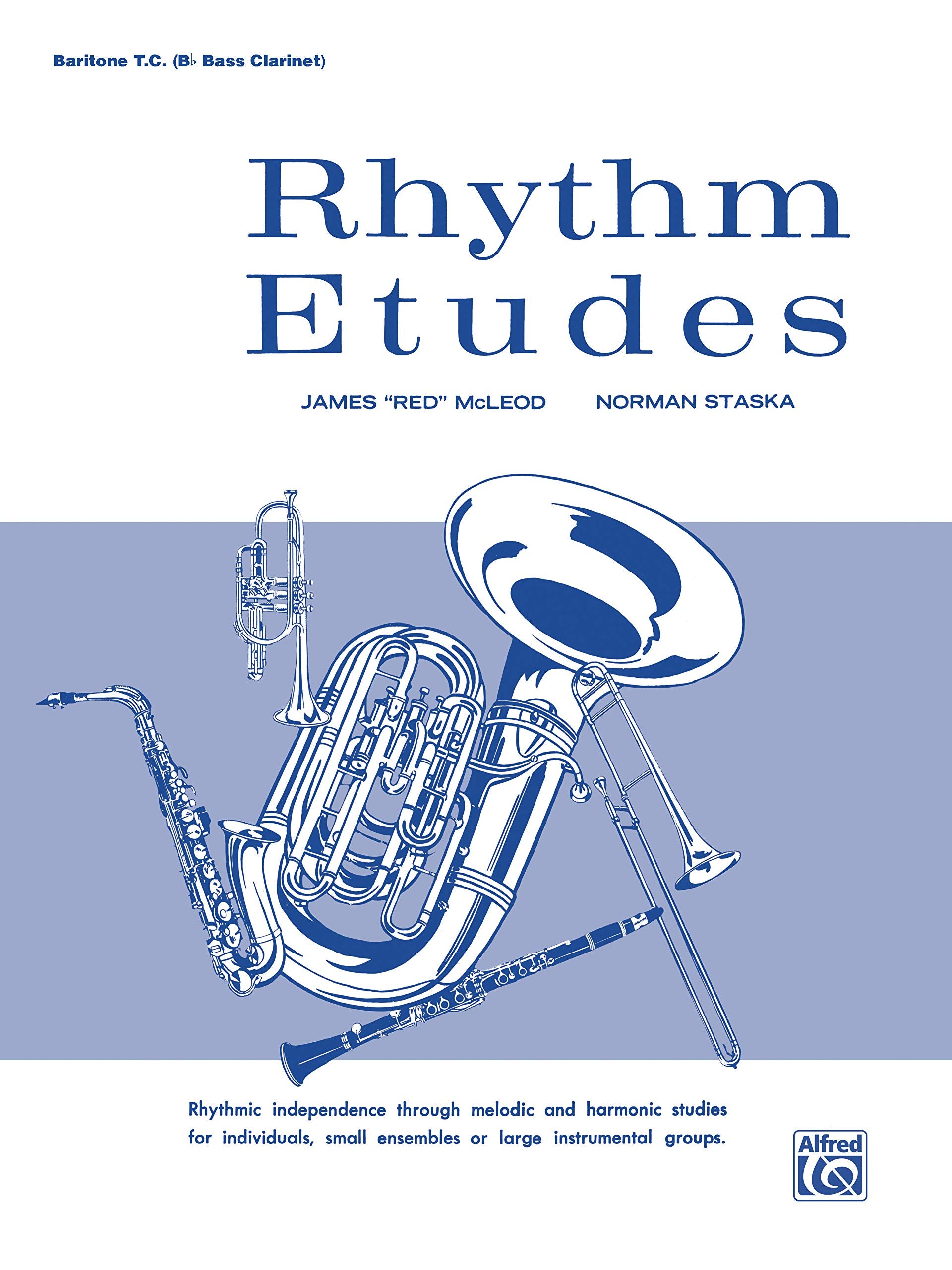 Rhythm Etudes: Baritone T.C. (B-Flat Bass Clarinet): Band Supplement Social Sciences
