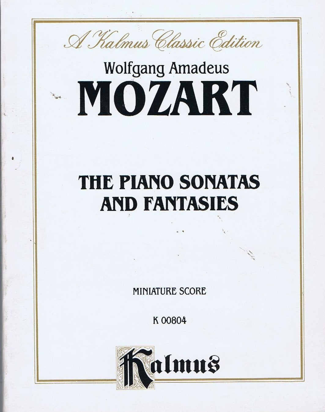 Piano Sonatas and Fantasies: K. 331, 332, 333, 457, 545, 570, 576, 394, 397, 475, 396, 553, 494 Arts & Music