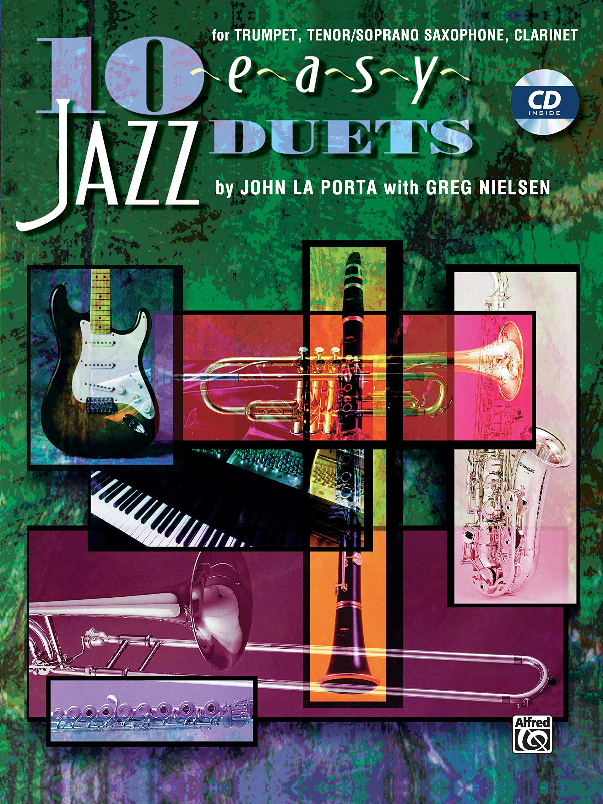 10 Easy Jazz Duets, B-flat Edition: For Trumpet, Tenor/Soprano Saxophone, Clarinet Sheet Music