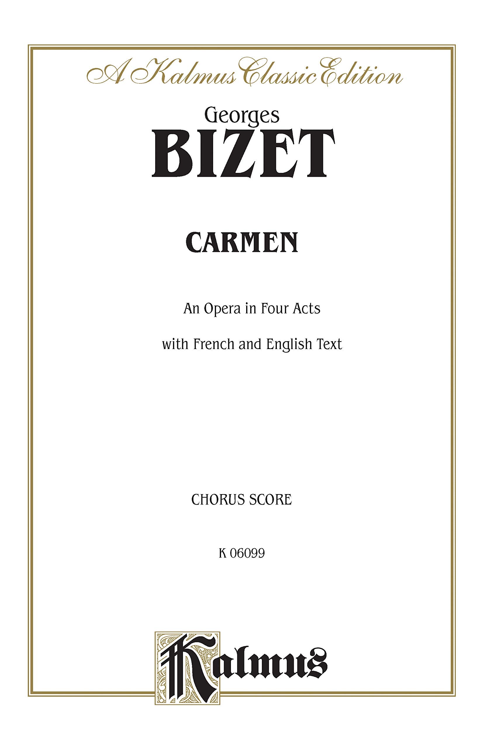 Bizet, G: CARMEN Social Sciences
