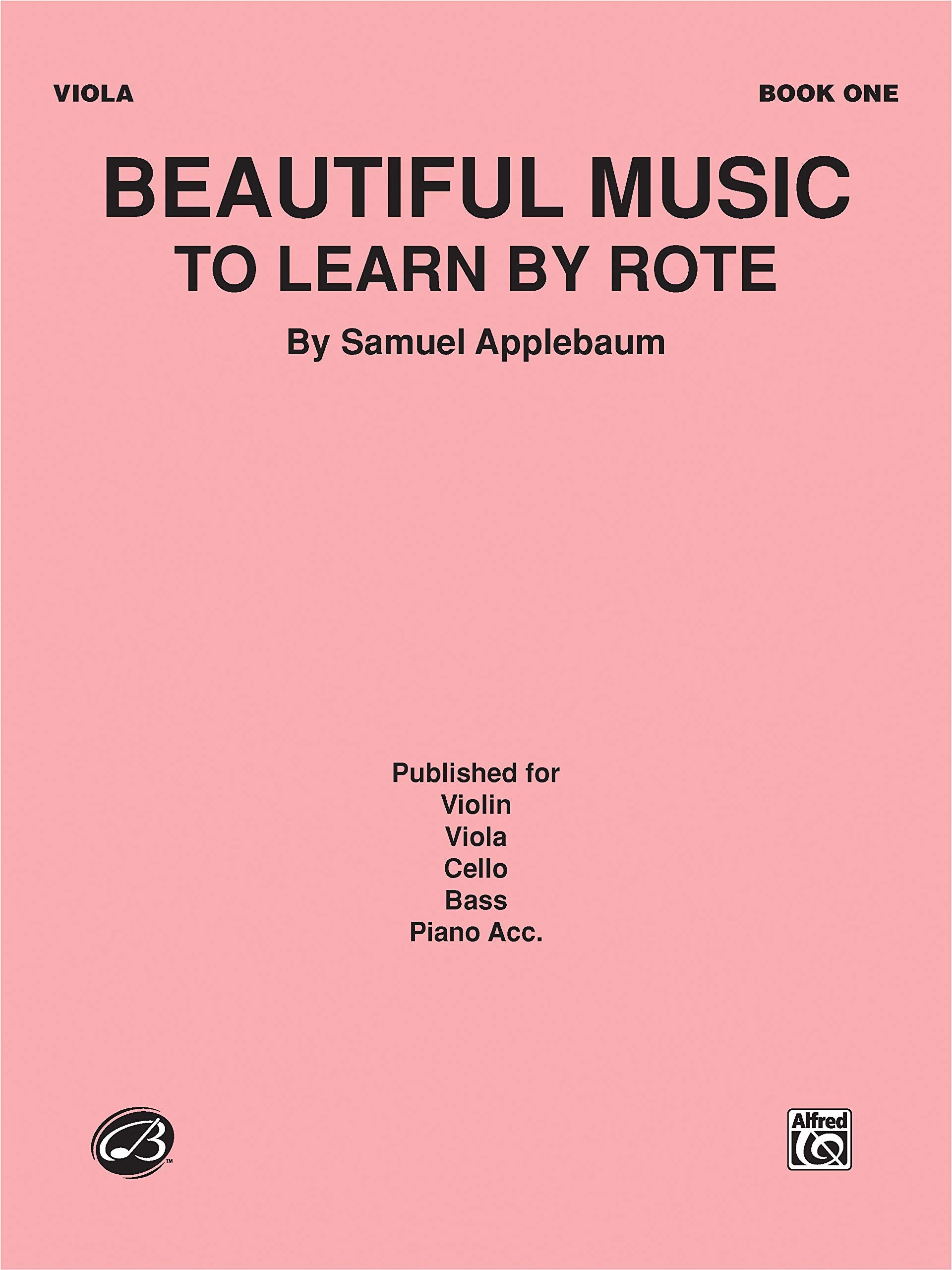 Beautiful Music to Learn by Rote, Bk 1: Viola: Book One, Viola Social Sciences