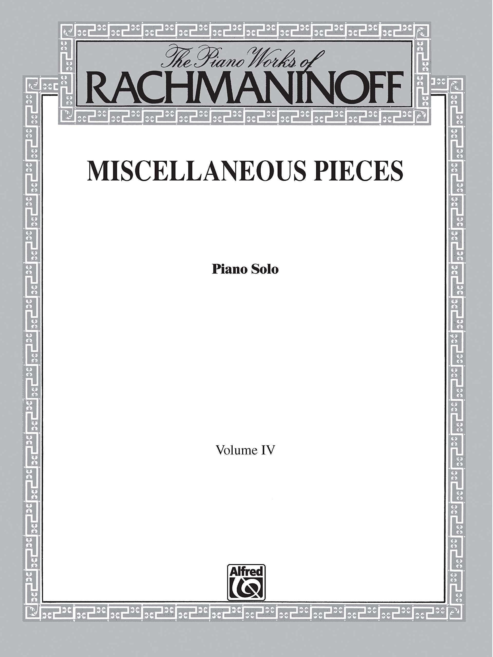 Rachmaninoff, S: PIANO WORKS OF RACHMANINOFF VO Social Sciences