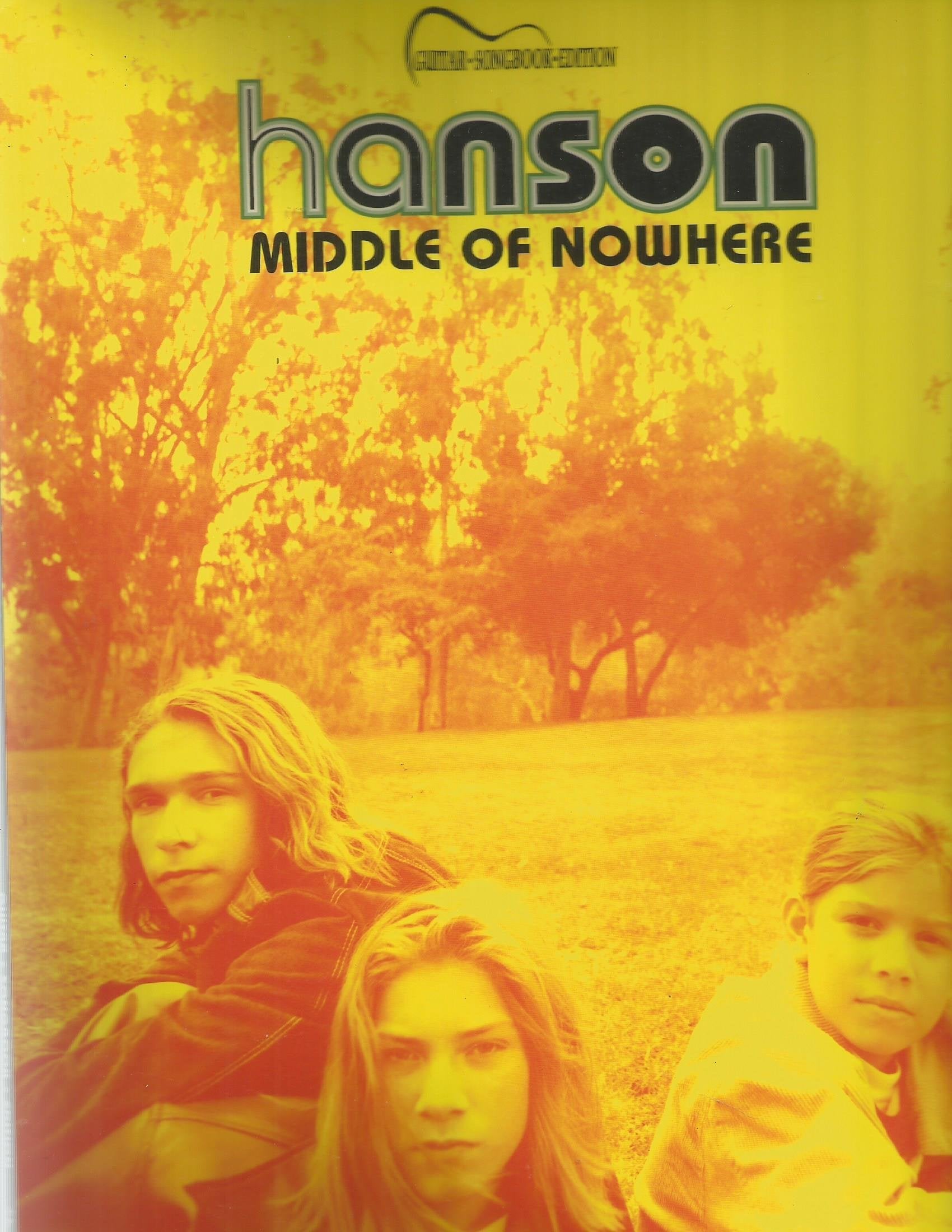 Hanson: Middle of Nowhere: Guitar Songbook Edition Sheet Music